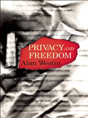 cover image of Privacy and Freedom